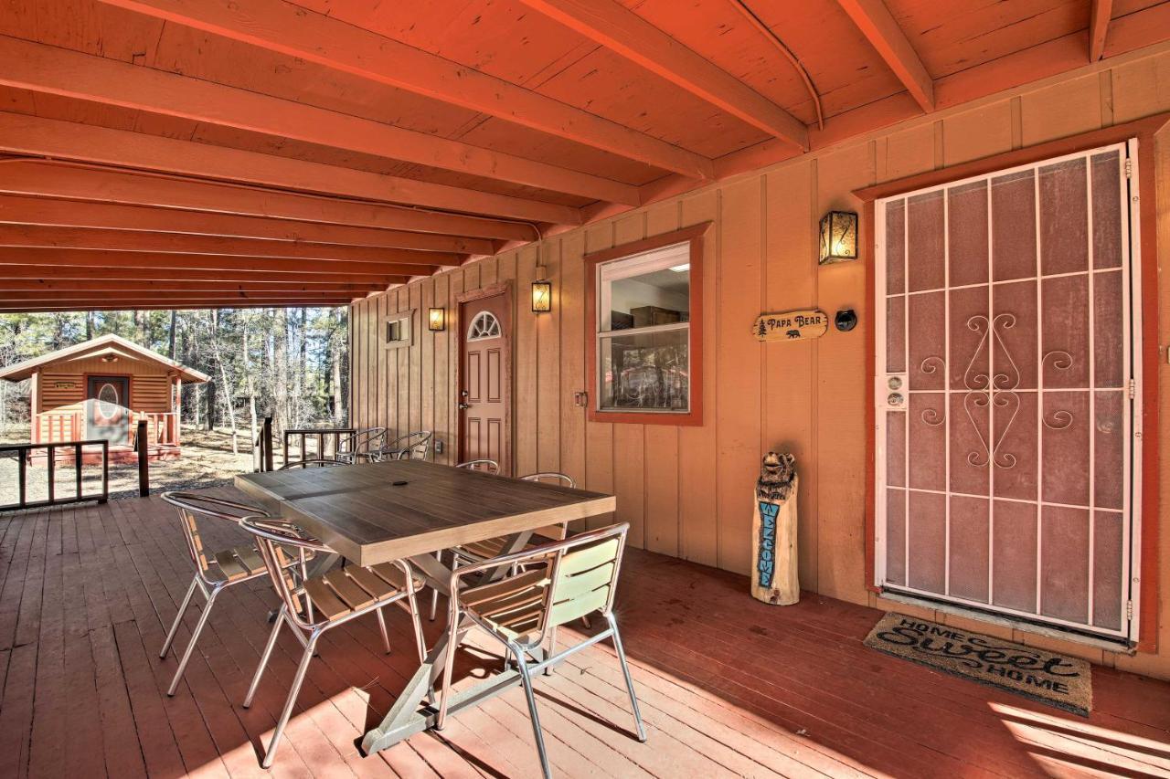 Pinetop Retreat With Hot Tub 3 Homes For Price Of 1 Exterior foto